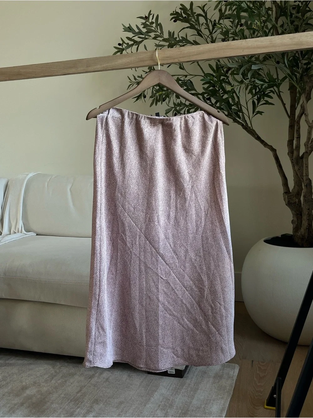 Adrianna Papell Pink Midi Modest Pretty Skirt